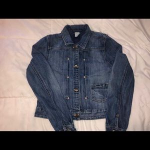Crewcuts denim jacket size 14, medium wash